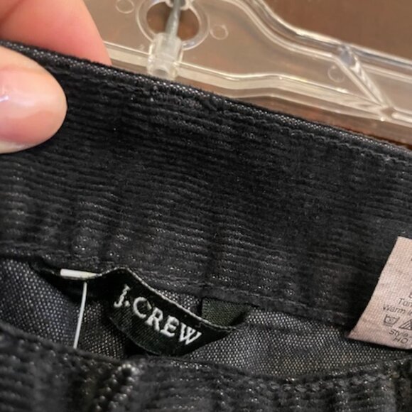 J.Crew Black Corduroy Pants, Size 31 - Picture 4 of 7